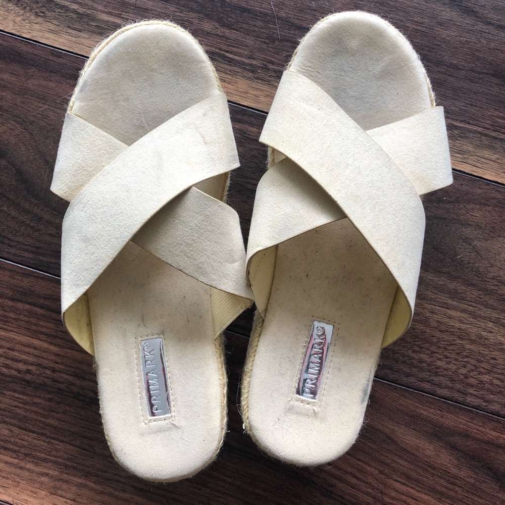 Well worn sandals